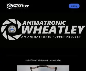 Animatronicwheatley.com(Animatronic Wheatley) Screenshot