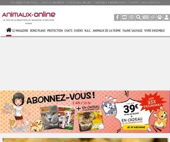 Animaux-Online.com(Animaux Online) Screenshot