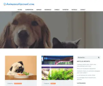 AnimauxDiscount.com(Les amis des animaux) Screenshot