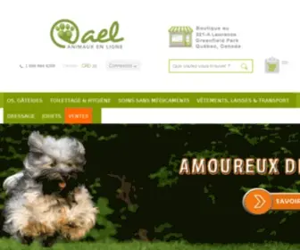 Animauxenligne.com(Medicaments pour animaux) Screenshot