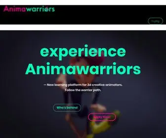 Animawarriors.com(Make) Screenshot