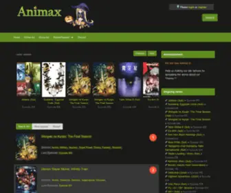 Animax.to(Watch anime in high quality) Screenshot