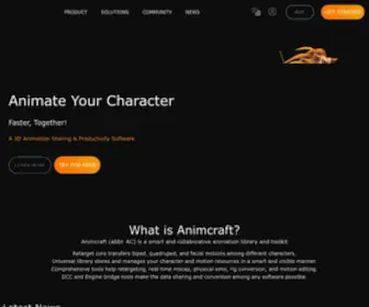 Animcraft.com(Animcraft) Screenshot