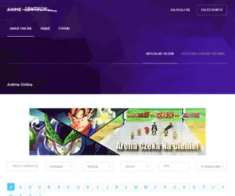 Anime-Centrum.net(Anime Odcinki Online PL) Screenshot