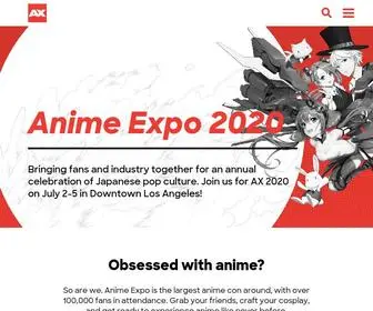 Anime-Expo.org(Anime Expo) Screenshot