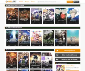 Anime-Gate.net(Anime Gate) Screenshot