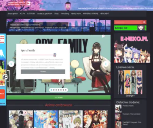 Anime-Odcinki.pl(Ulubione Anime po Polsku) Screenshot