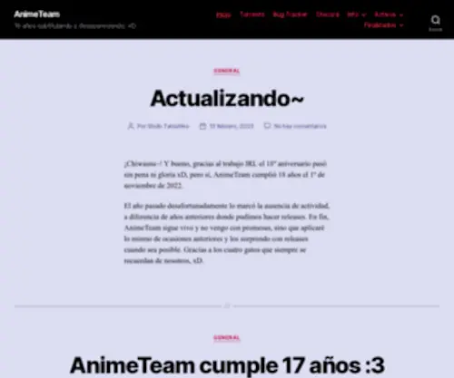 Anime-Team.net(AnimeTeam) Screenshot