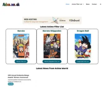 Anime.me.uk(123 Reg) Screenshot