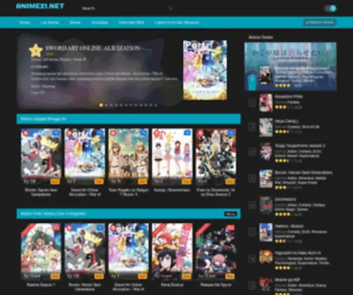 Anime21.net(Anime 21) Screenshot