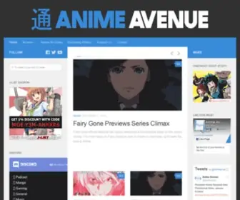 Animeavenue.co(Anime Avenue) Screenshot