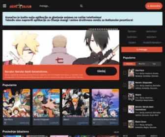 Animebalkan.org(Anime Balkan) Screenshot