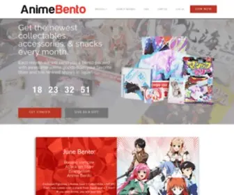 Animebento.com(Anime Bento) Screenshot