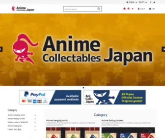 Animecollectables.jp(Animecollectables) Screenshot