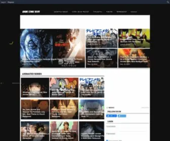 Animecomicbook.com(Anime TV & Comic Book Movie News) Screenshot