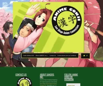 Animeconji.org(Anime Conji returns May 31) Screenshot