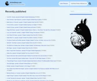Animedeep.com(Free anime and TV anime streaming online) Screenshot
