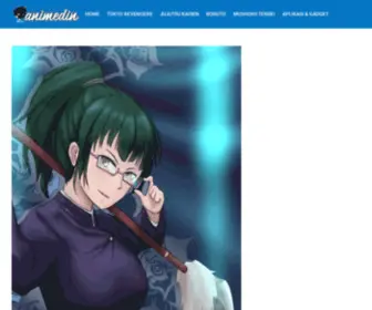 Animedin.net(Menyajikan informasi serta teori seputar anime dan teknologi) Screenshot