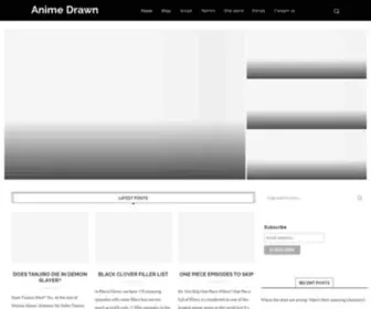 Animedrawn.com(Anime Drawn) Screenshot