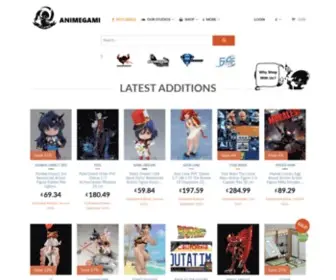 Animegami.co.uk(Animegami Ltd) Screenshot