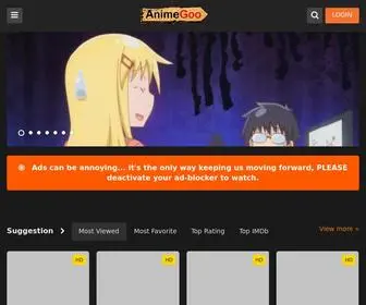 Animegoo.com(Watch Amine) Screenshot