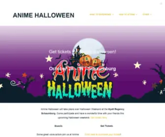 Animehalloween.com(Anime Halloween) Screenshot