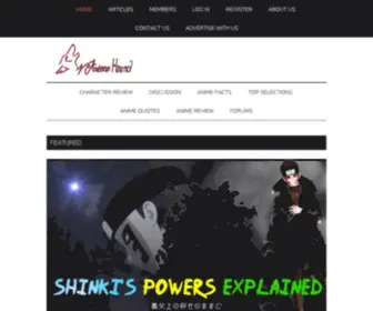 Animehound.com(Animehound) Screenshot