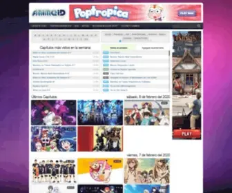 Animeid.com(Ver Anime Online en HD y con subtítulos en español) Screenshot