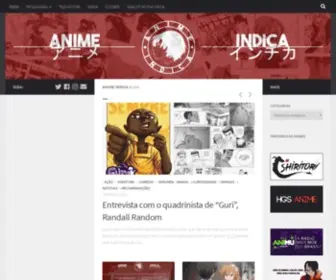 Animeindica.com.br(Anime Indica) Screenshot