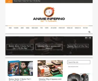 Animeinferno.com.au(Anime Inferno) Screenshot