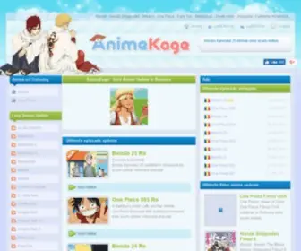 Animekage.com(Anime și manga în limba română) Screenshot
