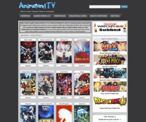 Animeland.us(Animedubbed) Screenshot