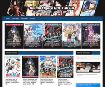 Animeligeroenmega.com(Animeligeroenmega) Screenshot