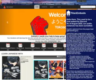 Animelon.com(Home) Screenshot