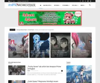 Animenachrichten.de(Aktuelle News rund um Anime) Screenshot
