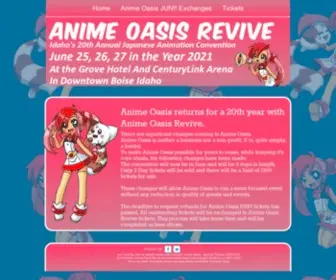 Animeoasis.org(Anime Oasis Double One May) Screenshot