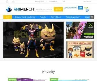 Animerch.cz(Internetový) Screenshot