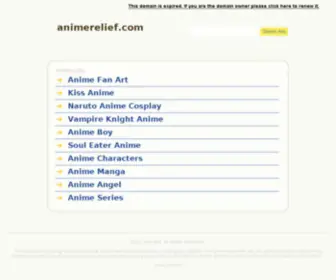 Animerelief.com(Watch anime online) Screenshot