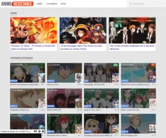 Animeresistance.com(Animes vostfr en t) Screenshot