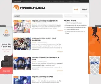 Animerobo.com(Animerobo) Screenshot