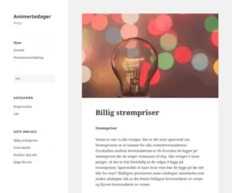 Animertedager.no(Animertedager) Screenshot