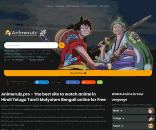 Animerulz.pro(Animerulz) Screenshot