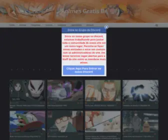 Animesgratisbr.com(Animesgratisbr) Screenshot