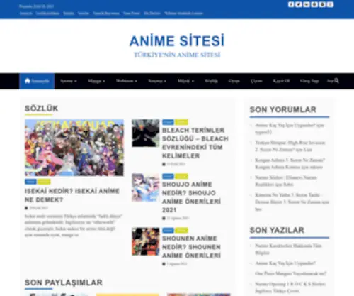 Animesitesi.com(Anime Sitesi) Screenshot