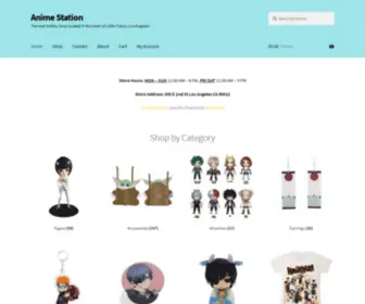 Animestation.shop(The best hobby shop located in the heart of Little Tokyo) Screenshot