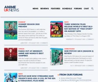 Animeuknews.net(Anime) Screenshot