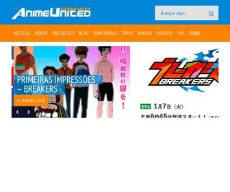 Animeunited.com.br(Anime United) Screenshot