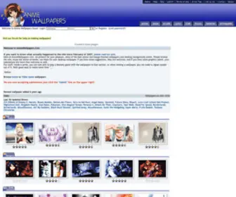 Animewallpapers.com(Anime Wallpapers.com) Screenshot