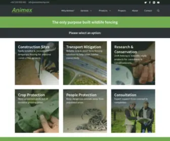 Animexfencing.com(Animex Fencing) Screenshot