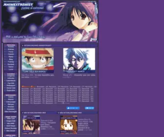 Animextremist.com(¡Anime al Extremo) Screenshot